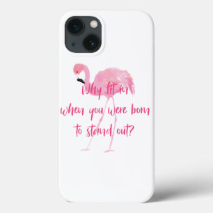 Case-Mate iPhone Case Né au Flamant rose Stand Out