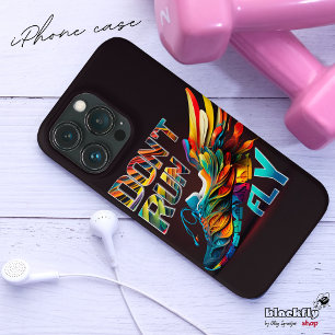 Coque Pour Pour iPhone 14 Pro Max Ne cours pas, Fly   Neon Running shoe
