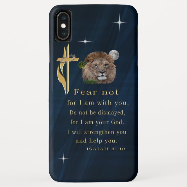 Coques Case-Mate iPhone Ne crains pas car je suis avec toi (Dos)