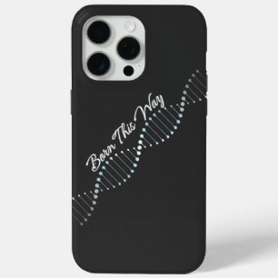 Coque iPhone 15 Pro Max Né de cette façon Demiboy - Demi Pride ADN