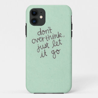 Coque iPhone 11 ne font pas l'overthink