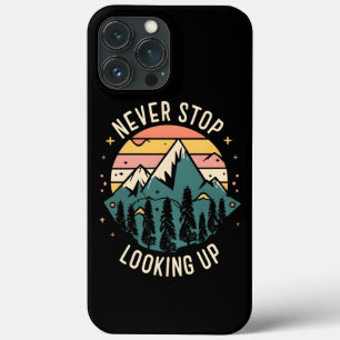 Case-Mate iPhone Case Ne jamais cesser de regarder vers le haut - Inspir