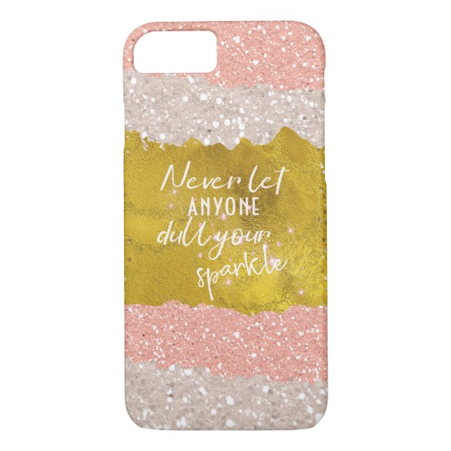 Coques Case-Mate iPhone Ne laissez jamais quelqu'un tirer votre étincelle (Dos)