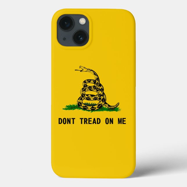 Coques Case-Mate iPhone ne marchez pas drapeau usa symbole serpent histoir (Verso)