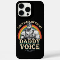 Ne me force pas à utiliser ma voix de papa Gay LGB