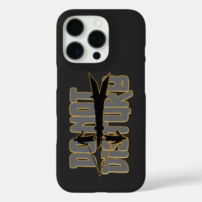 Coques Case-Mate iPhone Ne pas déranger – Conception de bateau de solitude (Verso)