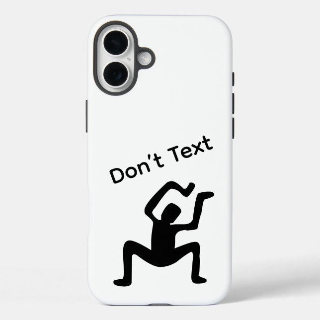 Coques Case-Mate iPhone Ne pas texter (Verso)