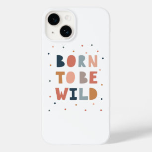 Coque Pour iPhone 14 Né pour être sauvage