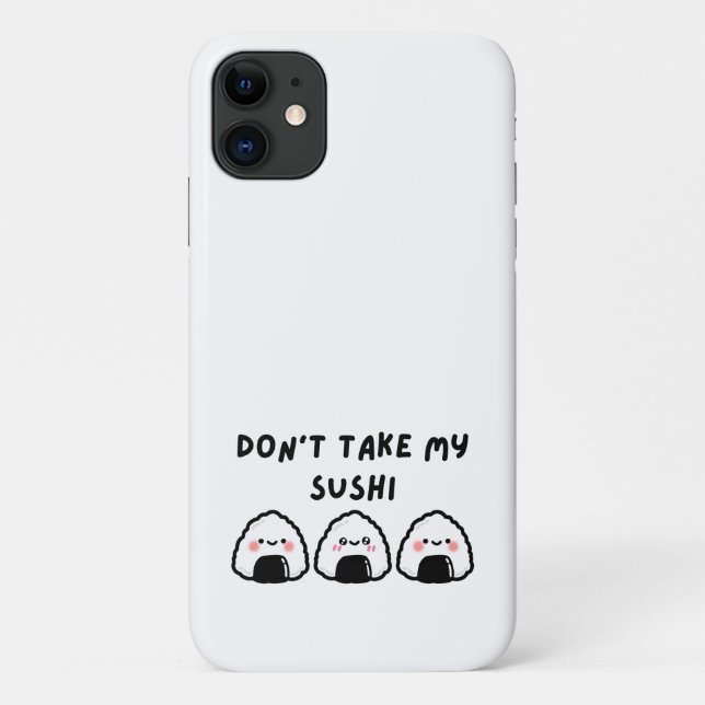 Coques Case-Mate iPhone Ne prenez pas mon sushi (Dos)