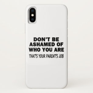 Case-Mate iPhone Case Ne sois pas gêné