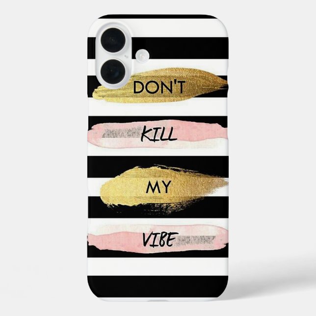 Coques Case-Mate iPhone Ne tuez pas ma vibe (Verso)