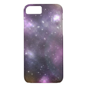 Coque iPhone 7 Nebula Cool colorée et étoiles dans l'espace