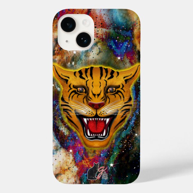 Coques Case-Mate iPhone Nebula de Tigre de narling (Verso)