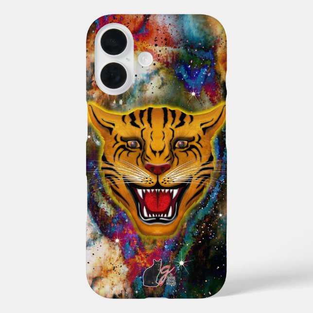 Coques Case-Mate iPhone Nebula de Tigre de narling (Verso)