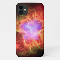 Nebula du crabe dans l'espace