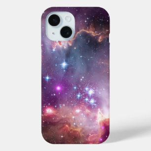 Coque Pour iPhone 15 Nebulae violette de l'espace extra-atmosphérique g