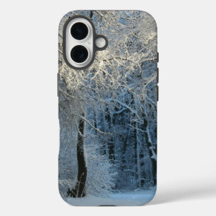 Coque Pour iPhone 16 Neige d'hiver