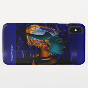 Case-Mate iPhone Case NEMIS / HYPER ANDROID PORTRAIT Bleu Sci Fi