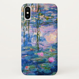 Coque Case-Mate Pour iPhone Nénuphars de Monet avec des réflexions d'étang