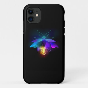 Case-Mate iPhone Case Neon Firefly sur noir