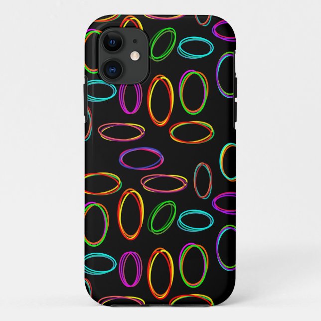 Coques Case-Mate iPhone Neon Ovals (Dos)