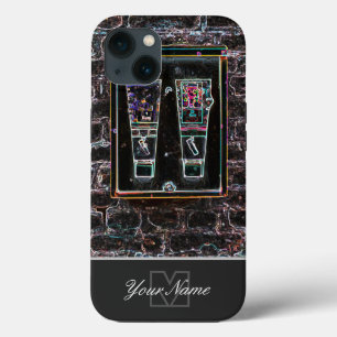 Case-Mate iPhone Case Neon-Pop-Art chewinggum rétro avec Monogram!