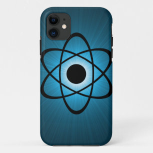 Coque iPhone 11 Nerdy Atomic BT iPhone 5 Coque, Bleu