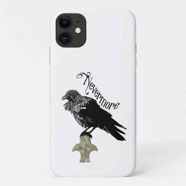 Coques Case-Mate iPhone Nevermore Raven (Dos)