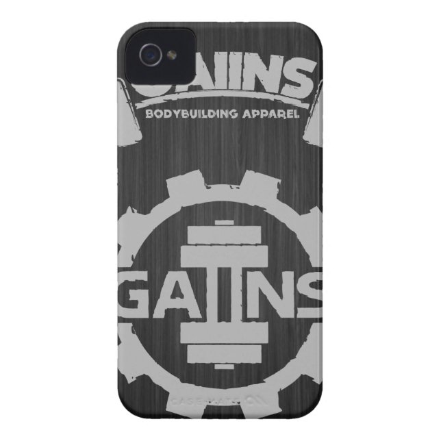 COQUES Case-Mate iPhone *NEW* IPHONE*CASE D'HABILLEMENT DE CULTURISME DE (Dos)