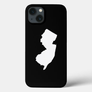 Etui iPhone Case-Mate New Jersey en blanc et noir