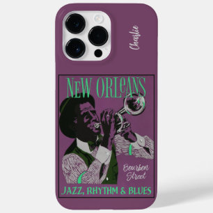 Coque Pour Pour iPhone 14 Pro Max New Orleans Music dossiers de téléphone de nom per