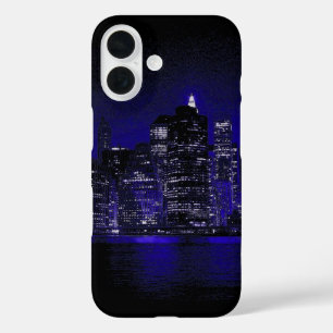 Coque Pour iPhone 16 New York La Nuit