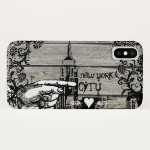 Etui iPhone Case-Mate New York Skyline Damask Grange Wood Vines