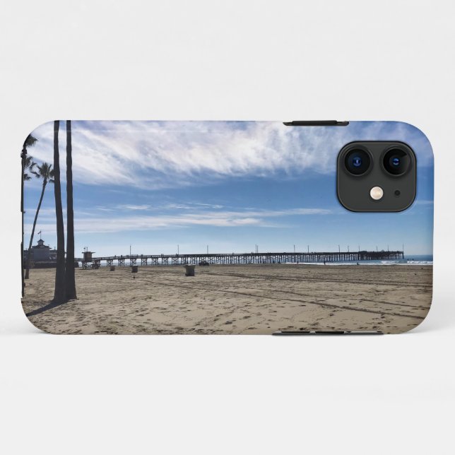 Coques Case-Mate iPhone Newport Pier, Newport Beach, Californie (Dos (Horizontal))