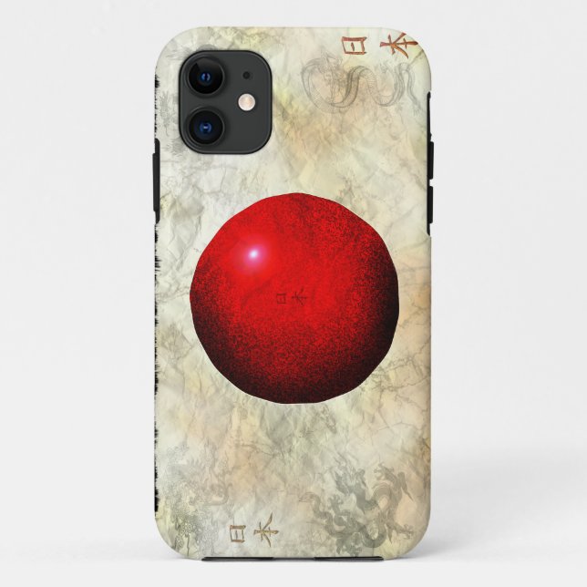 Coques Case-Mate iPhone Nihon Drapeau du Japon Téléphonie patriotique (Dos)