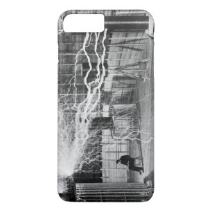 Coques Pour iPhone Nikola Tesla à son laboratoire de Colorado