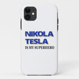 Coque Case-Mate Pour iPhone Nikola Tesla est mon super-héros