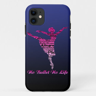 Coques Pour iPhone No Ballet No Life 2