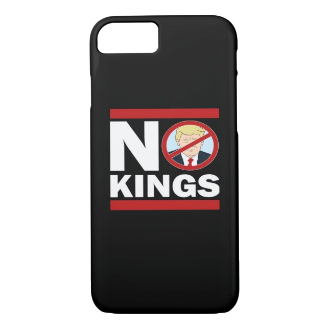 Coques Case-Mate iPhone No Kings Anti Classic Minimal Clean (Dos)