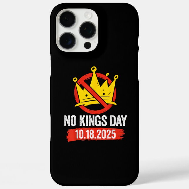 Coques Case-Mate iPhone No Kings Day Patriotic No Kings 2025 (Verso)
