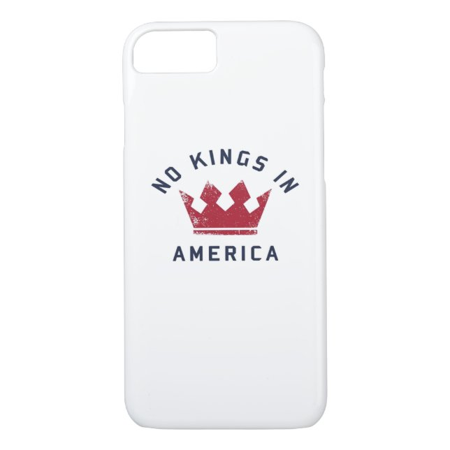 Coques Case-Mate iPhone No Kings In America Anti Fascism USA Classic (Dos)
