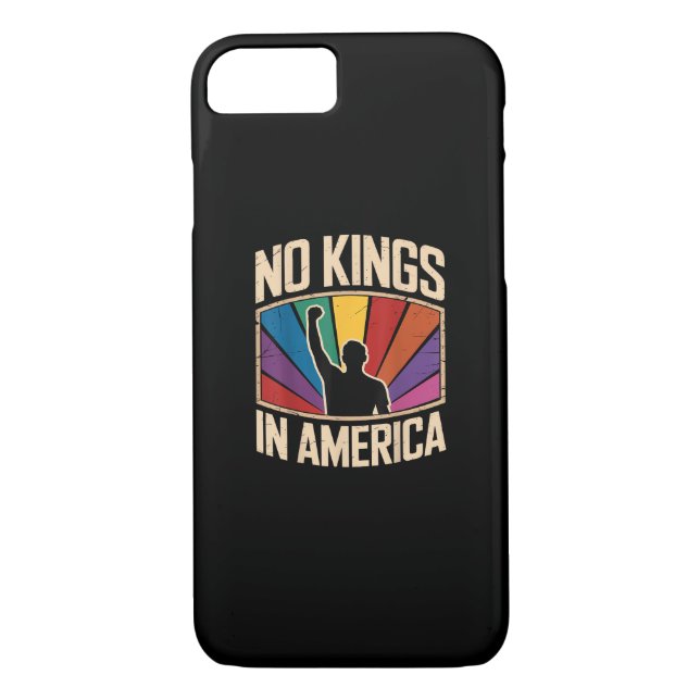 Coques Case-Mate iPhone No Kings In America Since 1776 Creative Design (Dos)