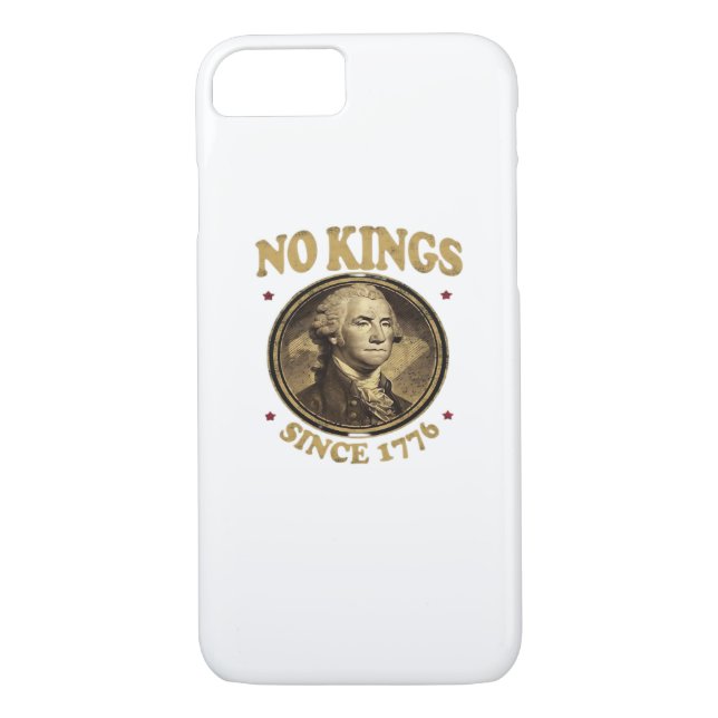 Coques Case-Mate iPhone No Kings Since 1776 Classic (Dos)