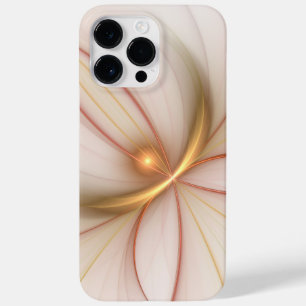 Coque Pour Pour iPhone 14 Pro Max Noble Cuivre Et Or Abstrait Art Fractal Moderne
