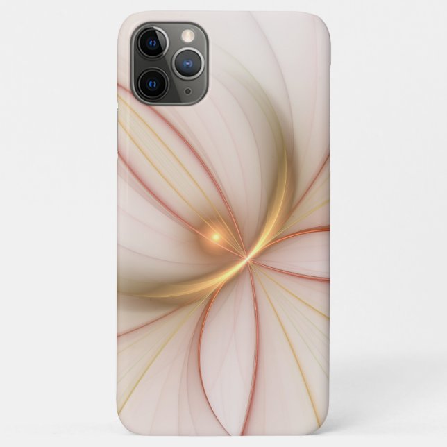 Coques Case-Mate iPhone Noble Cuivre Et Or Abstrait Art Fractal Moderne (Dos)