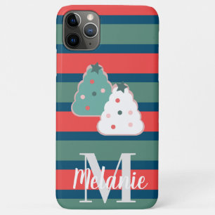 Case-Mate iPhone Case Noël Cookies et rayures vacances