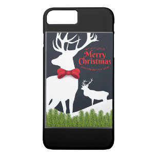 Case-Mate iPhone Case Noël de rennes blancs 