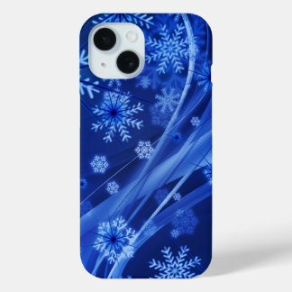Coque Pour iPhone 15 Noël des Flèches de neige en hiver