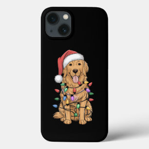 Case-Mate iPhone Case Noël Golden Retriever Amoureux des chiens Cadeau M