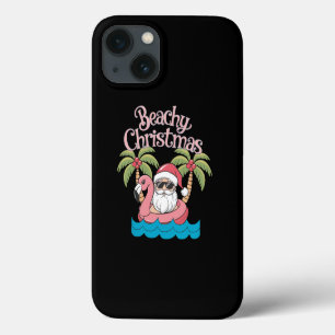 Case-Mate iPhone Case Noël Plage Tropical Vacances Santa Plage 